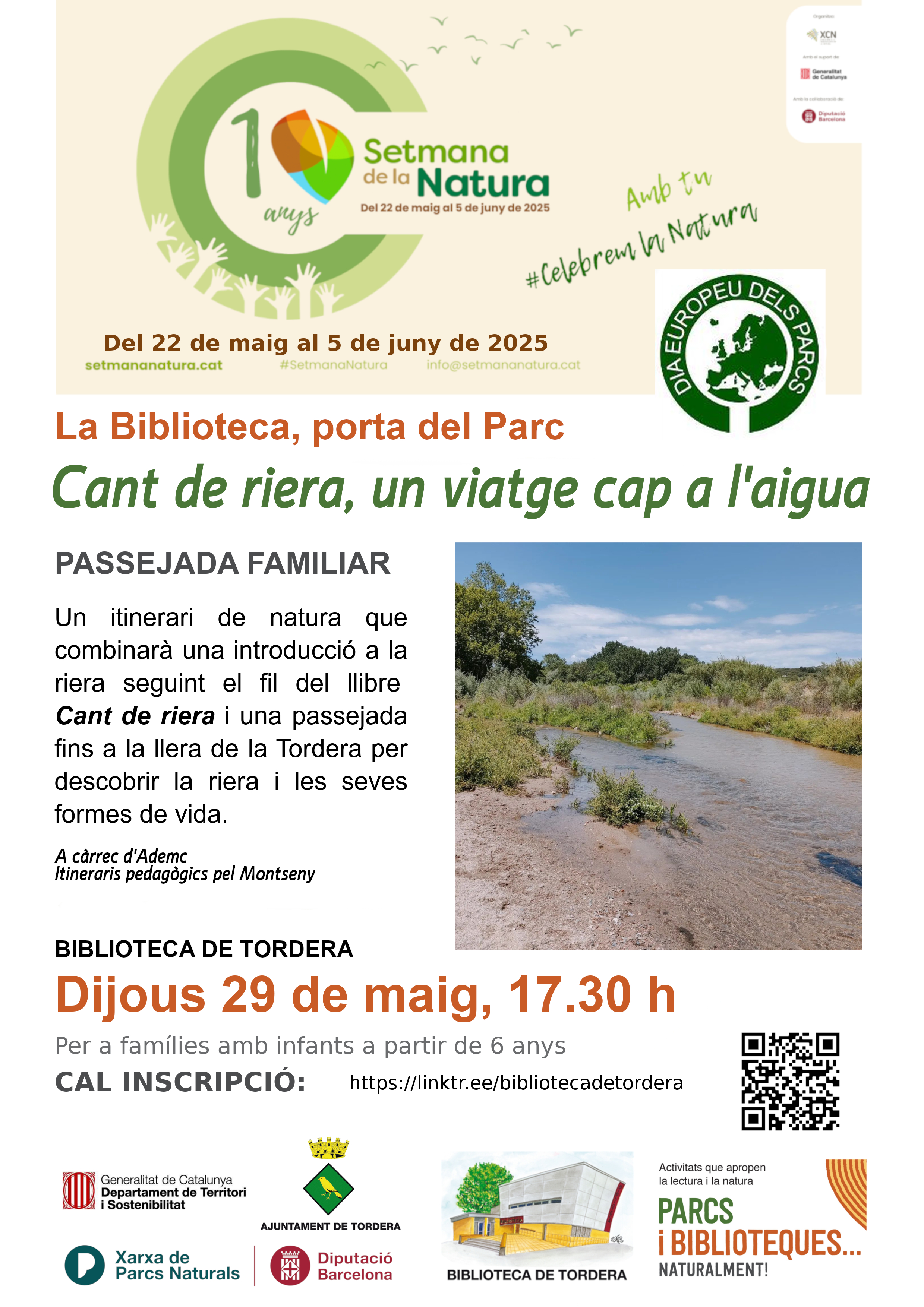 Setmana de la Natura: La Biblioteca, porta del Parc - Passejada familiar 