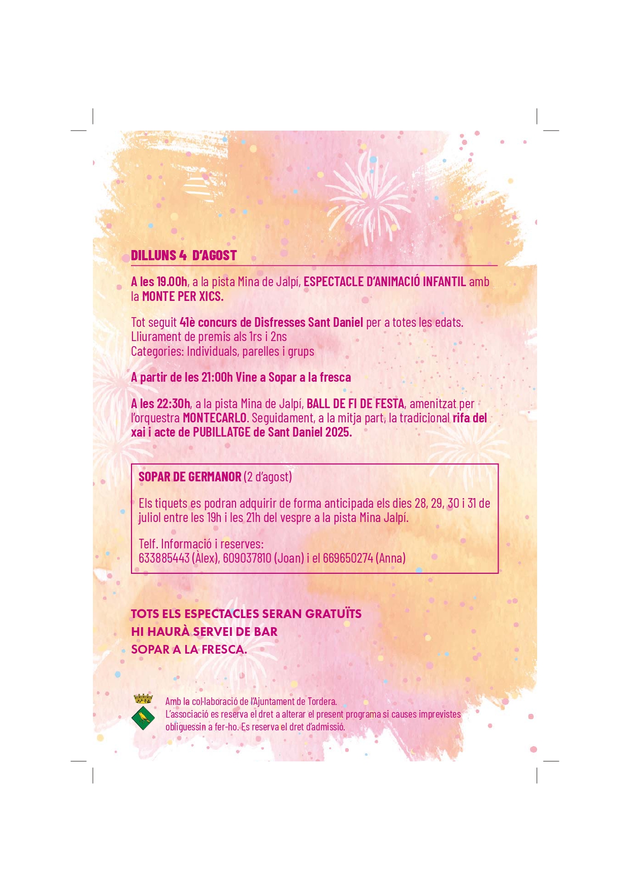 Festa pista mina de Jalpí 2025