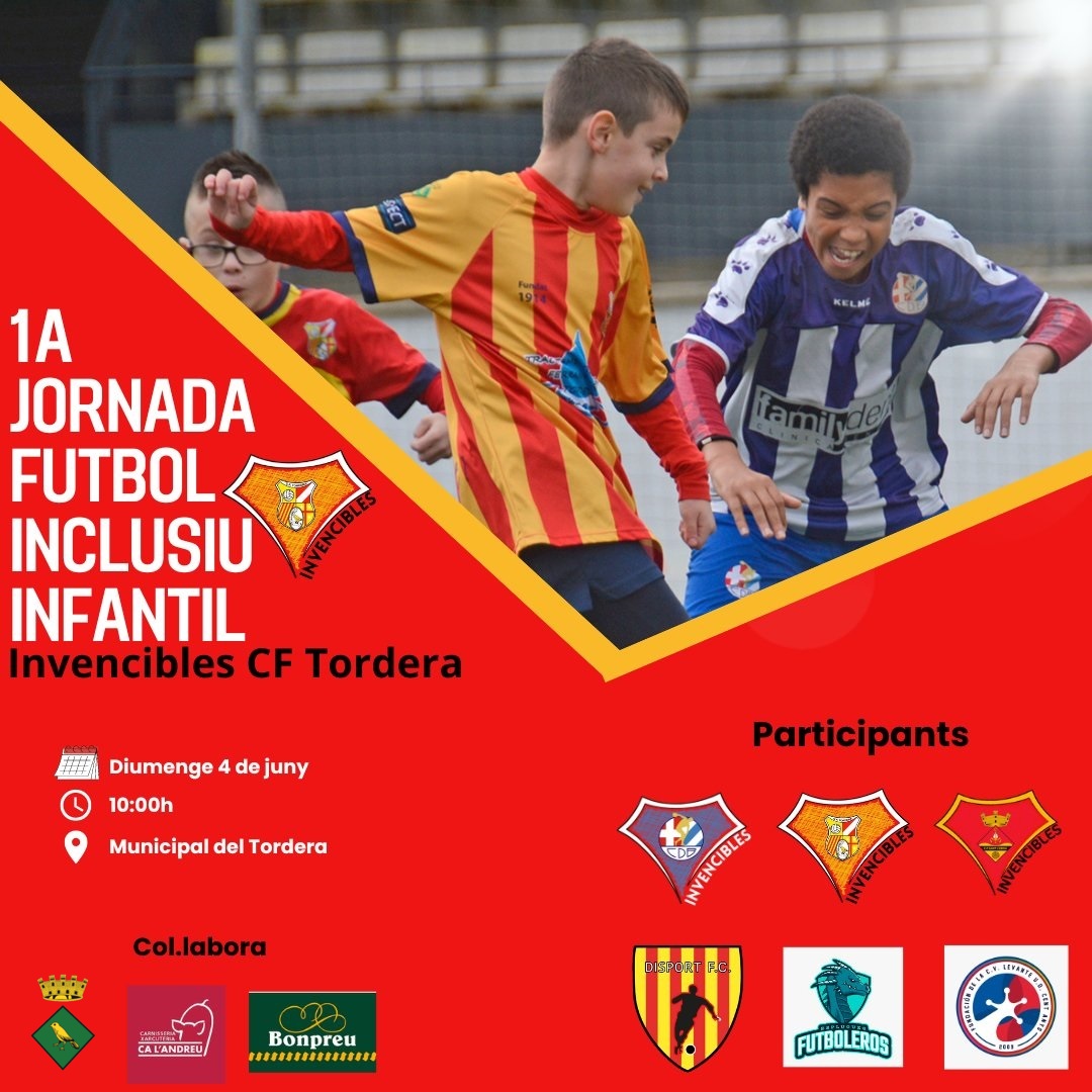 1a Jornada futbol inclusiu infantil (Invencibles CFTordera)