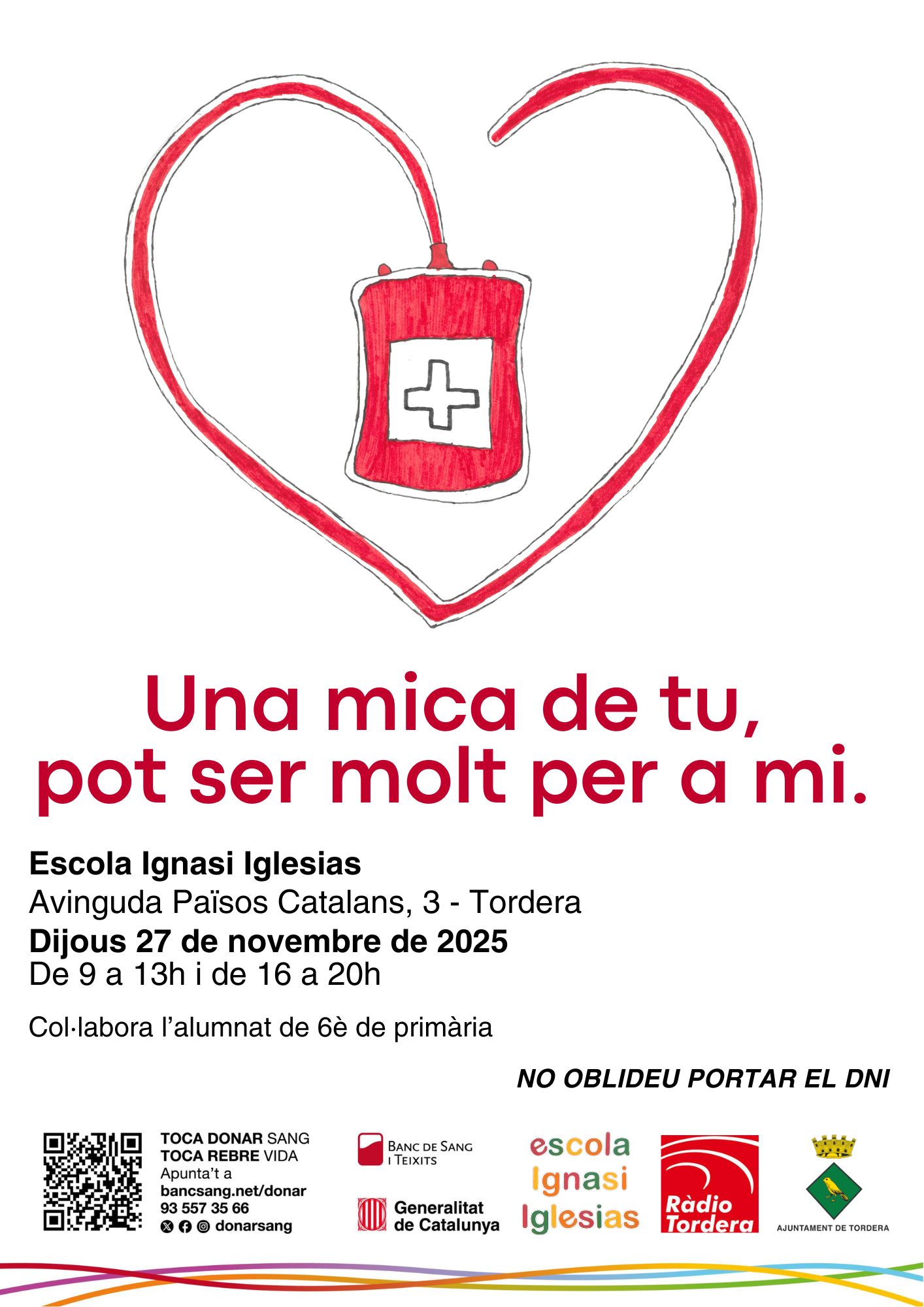 DONACIÓ sang Campanya Escola Ignasi Iglesias