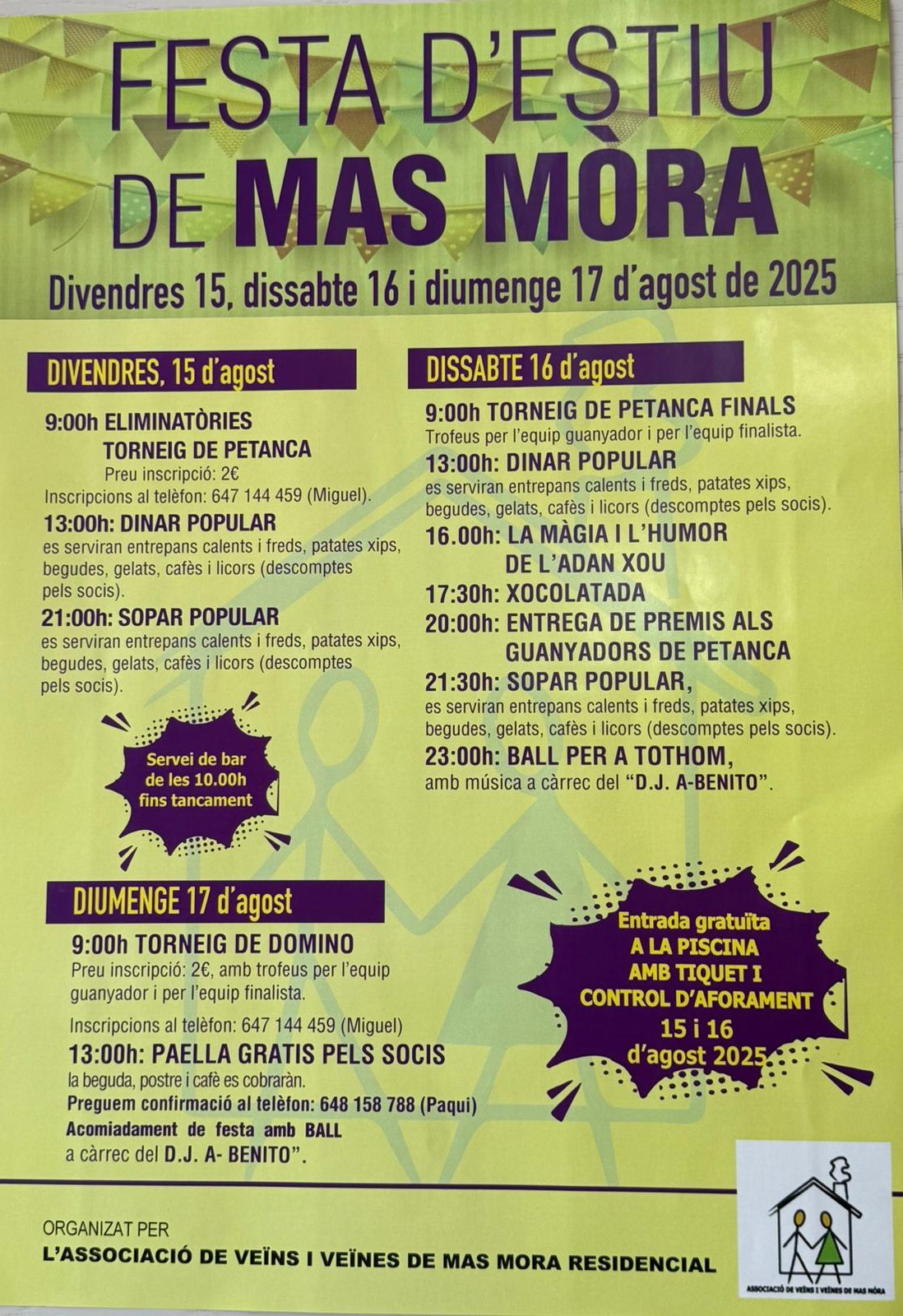 Festa d'Estiu de Mas Móra 