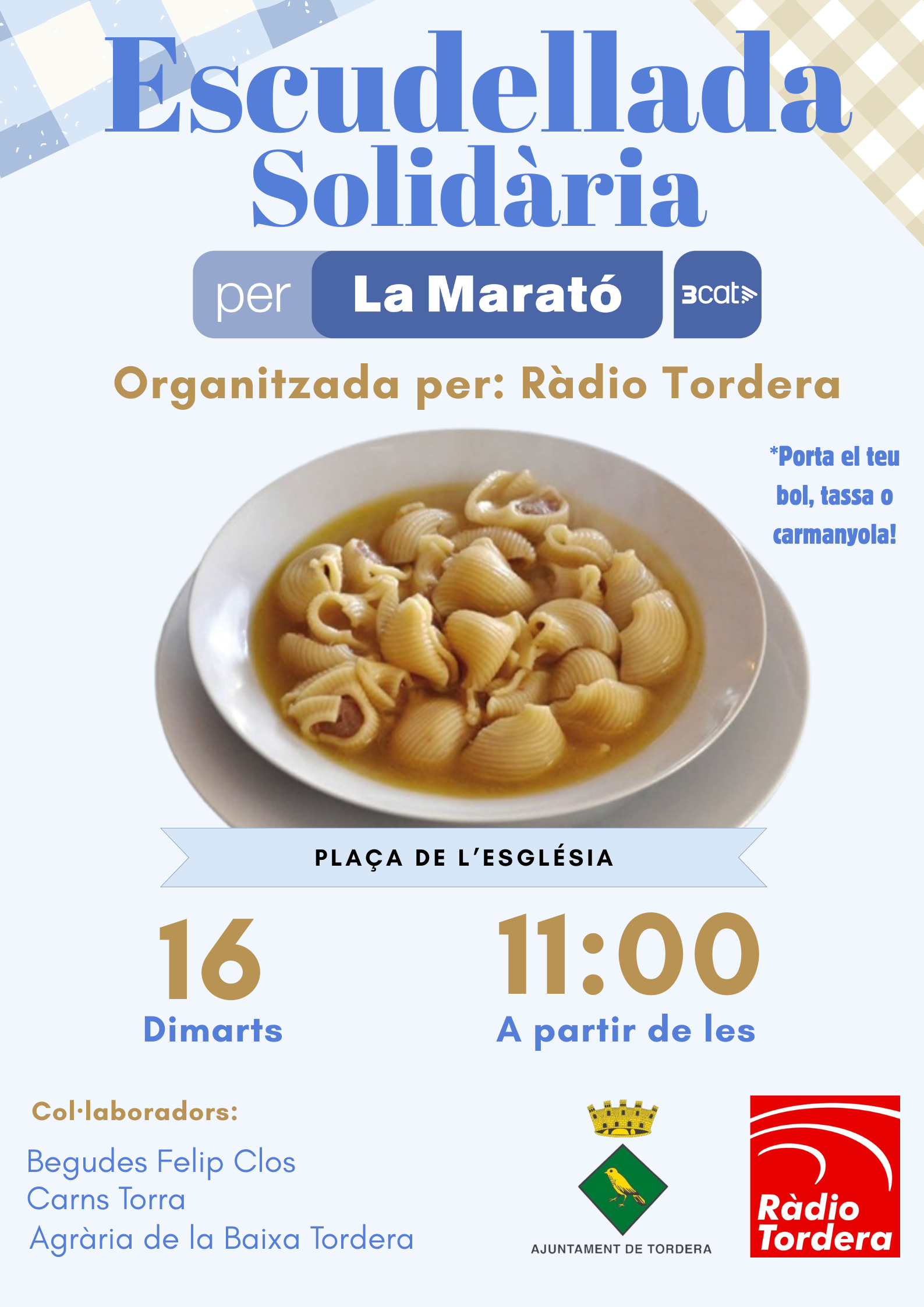 ESCUDELLA BEN&Egrave;FICA R&agrave;dio Tordera