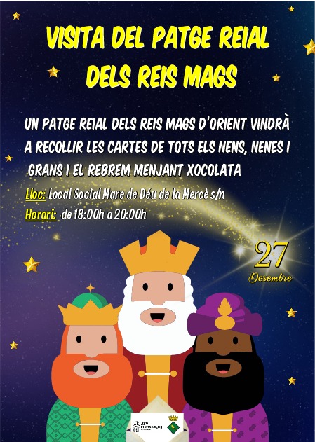 VISITA Patge Reial Veïnat de Fibracolor