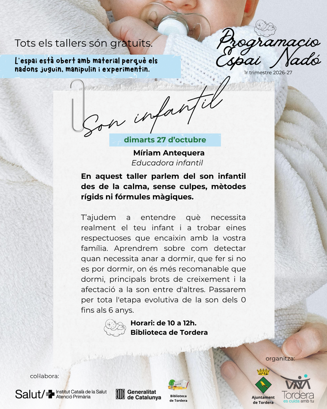 ESPAI NAD&Oacute; - Educadora infantil M&iacute;riam Antequera
