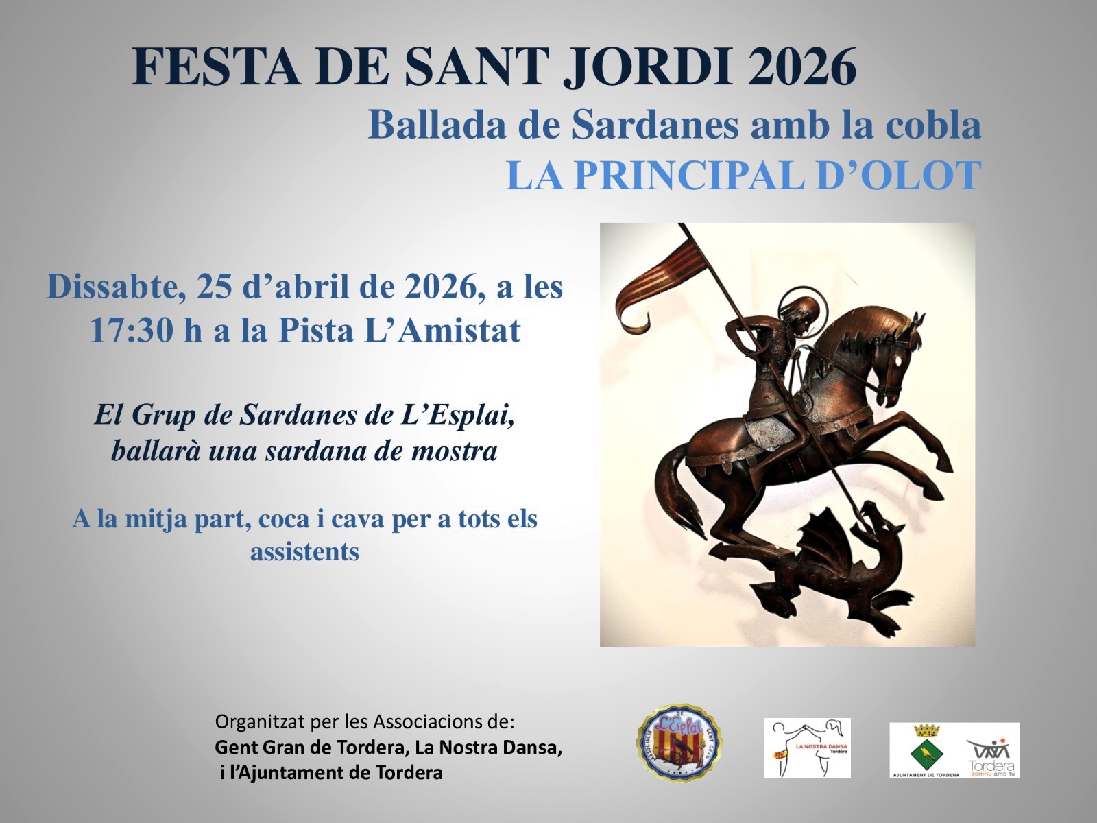 FESTA Sant Jordi 2026 Esplai de la Gent Gran