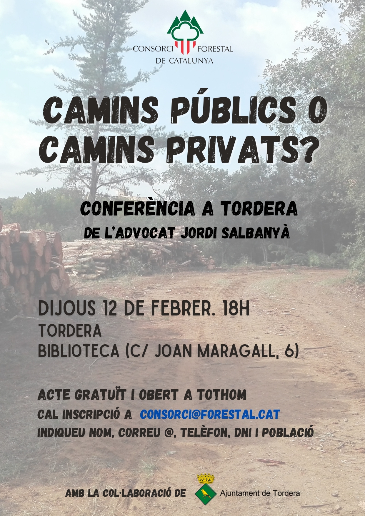 CONFER&Egrave;NCIA Camins p&uacute;blics o camins privats?