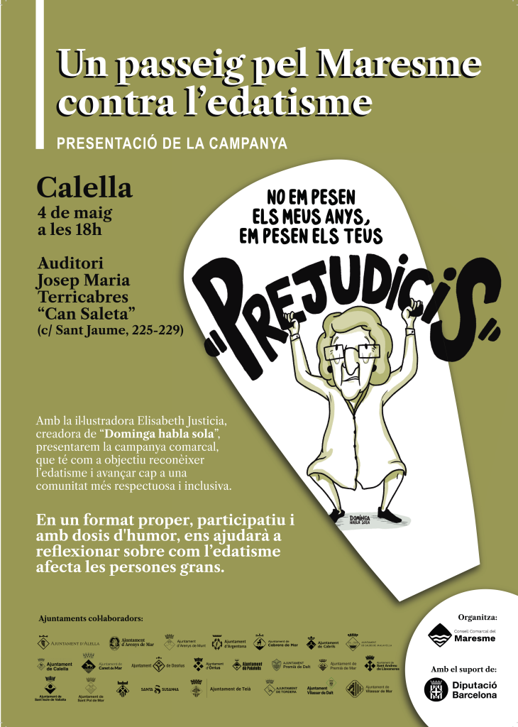 PRESENTACI&Oacute; Un passeig pel Maresme contra l'edatisme