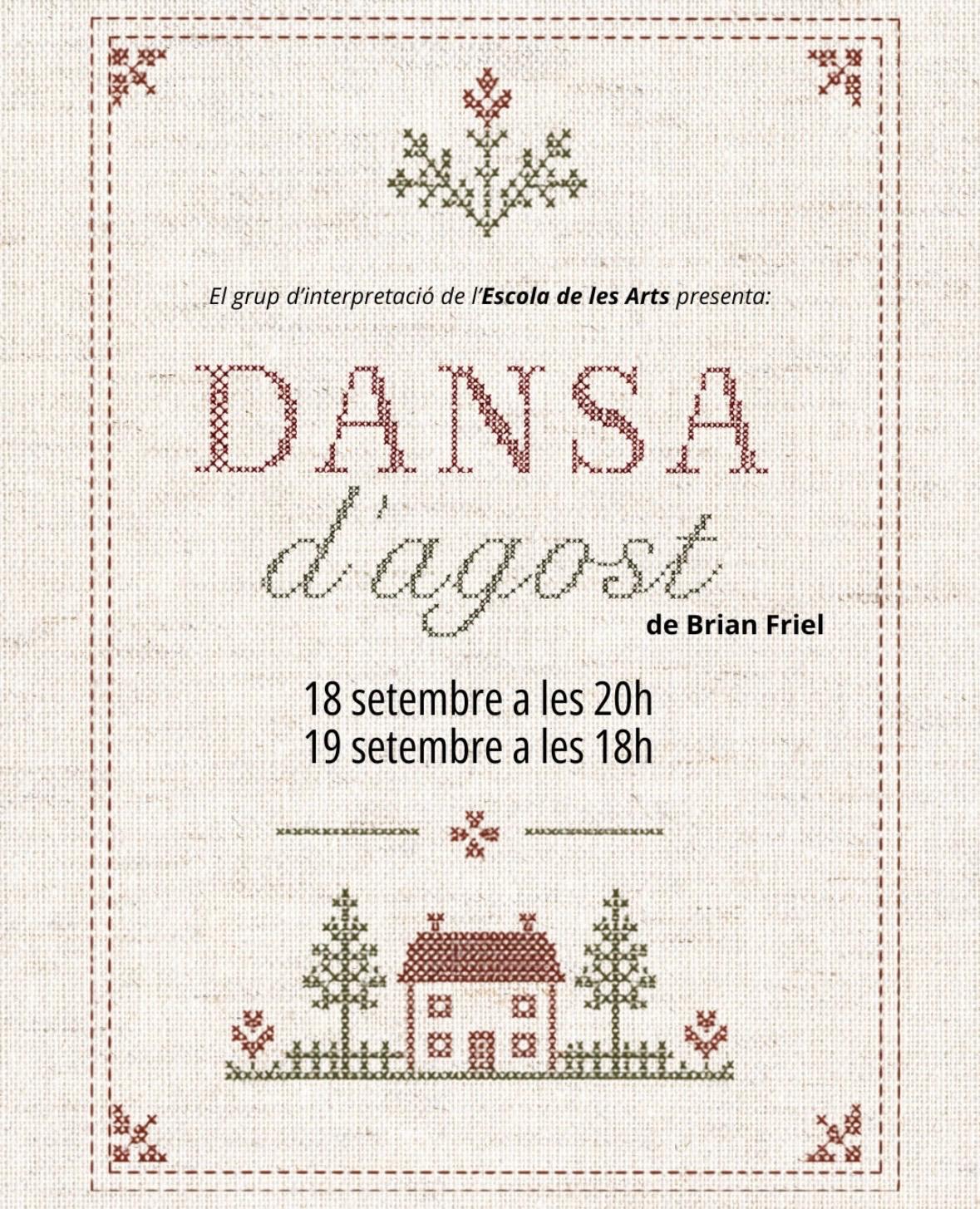 Teatre: Dansa d'agost