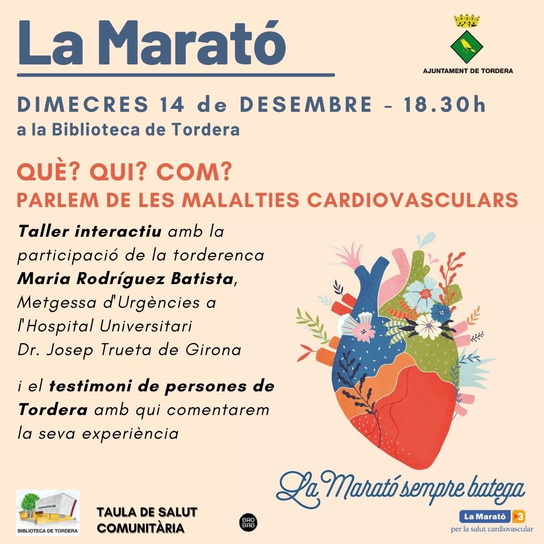 Xerrada sobre malalties cardiovascular a la Biblioteca