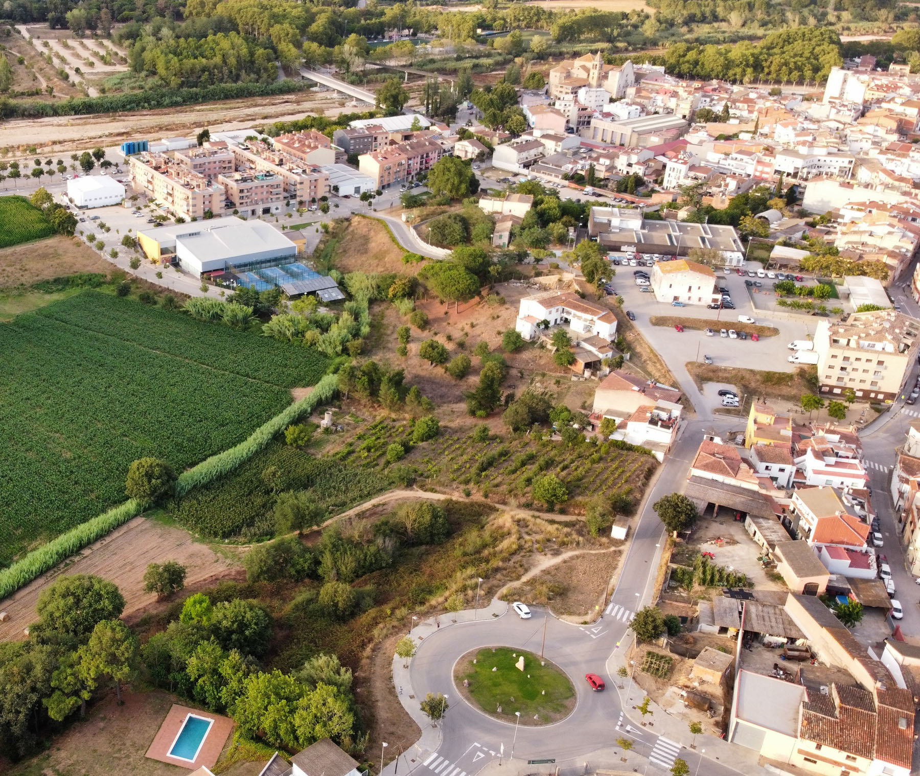 Iniciades les obres de la prolongació del projecte d'urbanització de la ronda de circumval·lació de Tordera