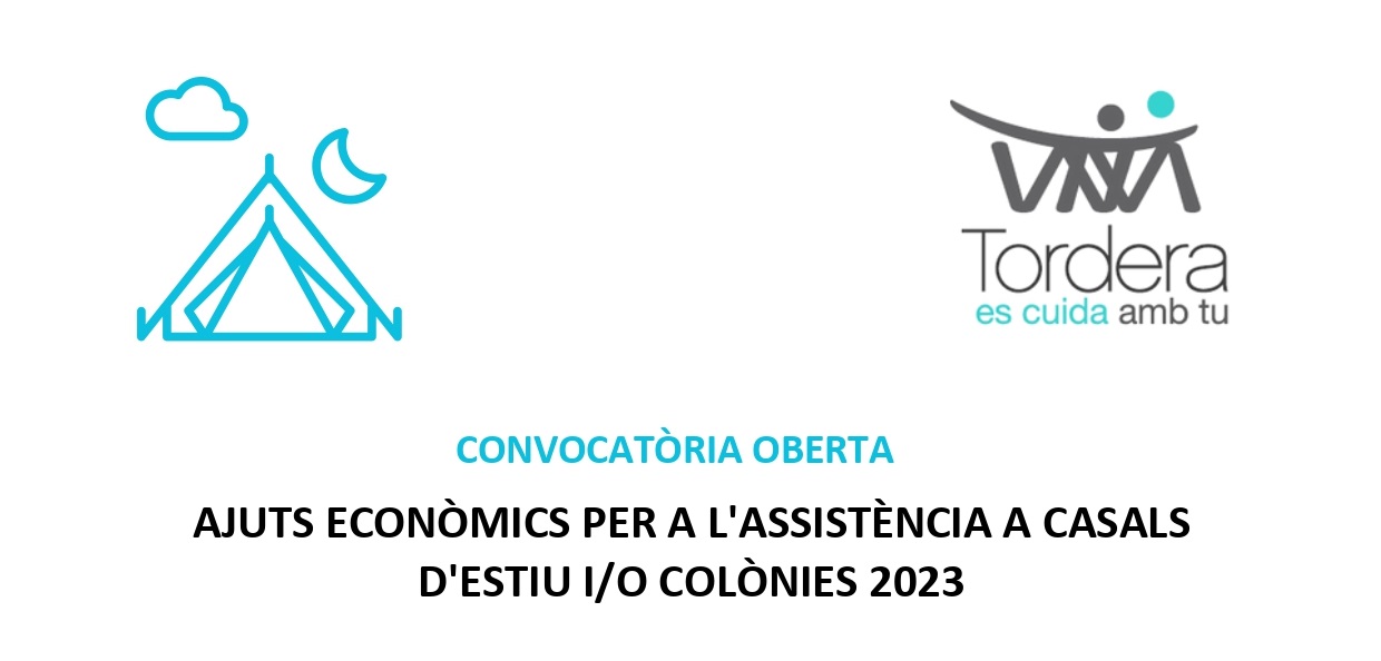 Oberta la convocatòria per a la concessió d'ajuts econòmics per a l'assistència a casals d'estiu i/o colònies, durant el període de vacances escolars d'estiu 2023