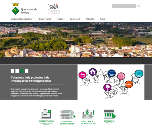 L'Ajuntament de Tordera estrena nova web municipal