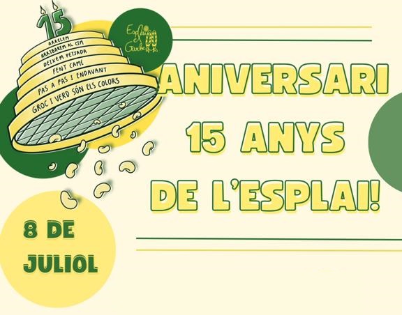 L'Esplai el Garbell de Tordera celebra el 15è aniversari 