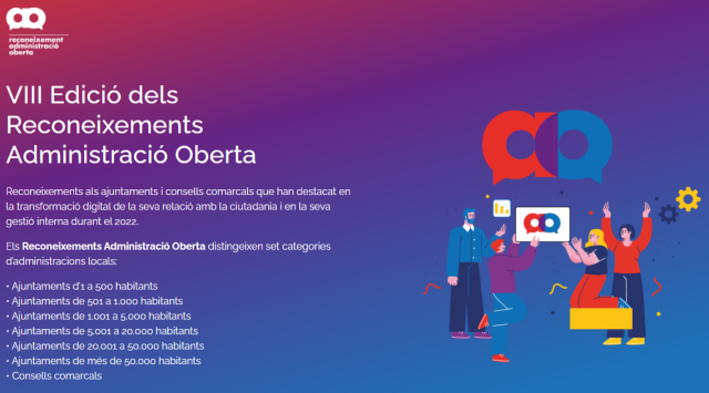 El Consorci Administració Oberta de Catalunya torna a reconèixer l'Ajuntament de Tordera en la transformació digital de la seva relació amb la ciutadania i en la seva gestió interna.