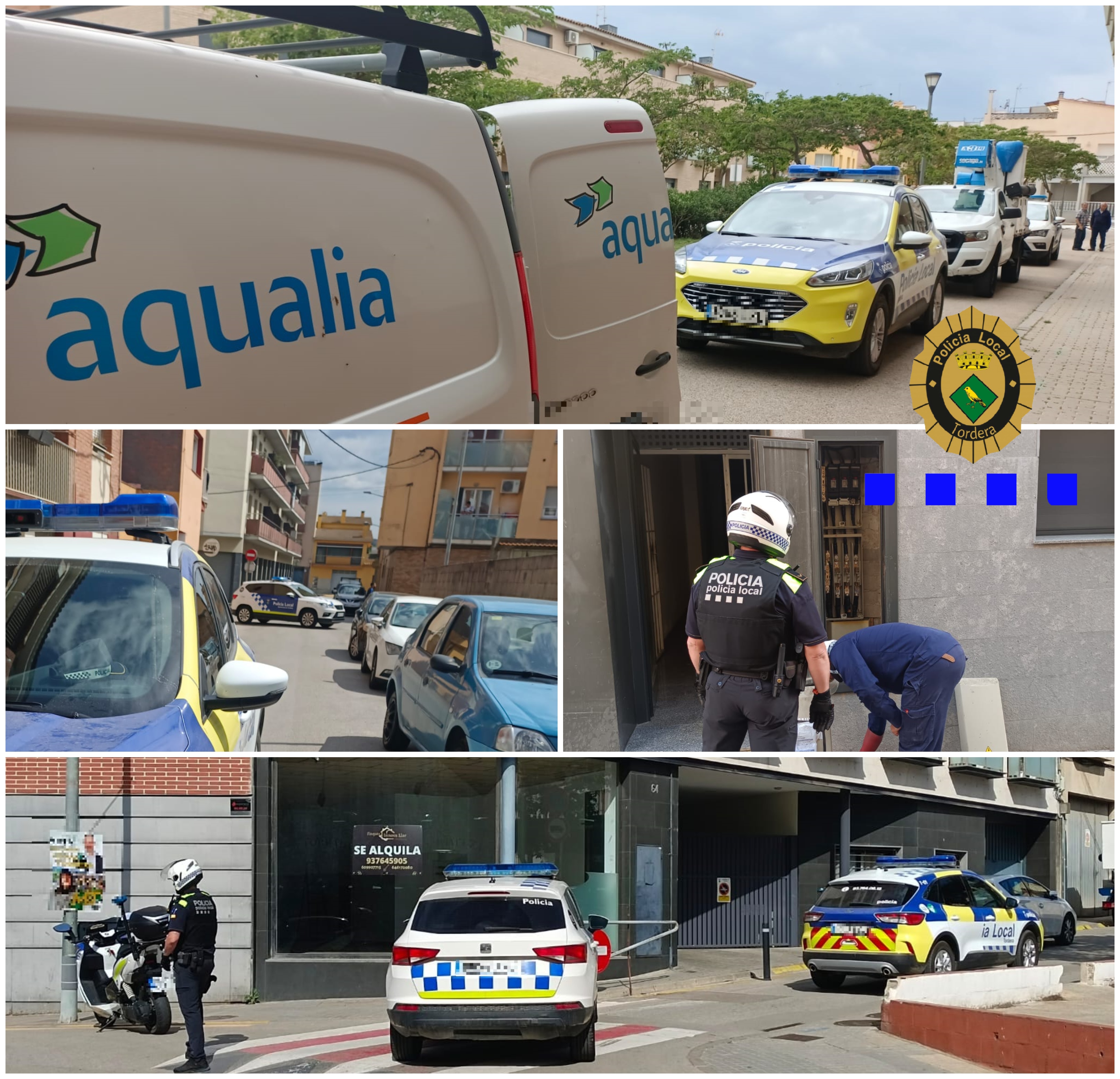 La Policia local de Tordera, Endesa i Aquàlia continuen els operatius contra la defraudació de llum i aigua al municipi