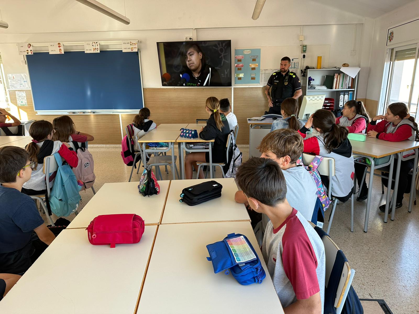 La Policia Local de Tordera engega novament les classes d'educació viària per aquest curs 2023-2024