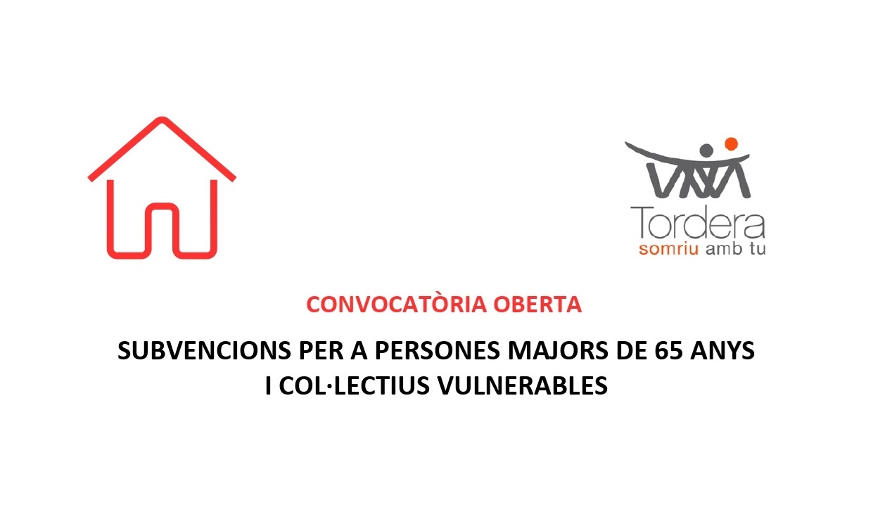 Cartell imatge portada subvencions majors 65