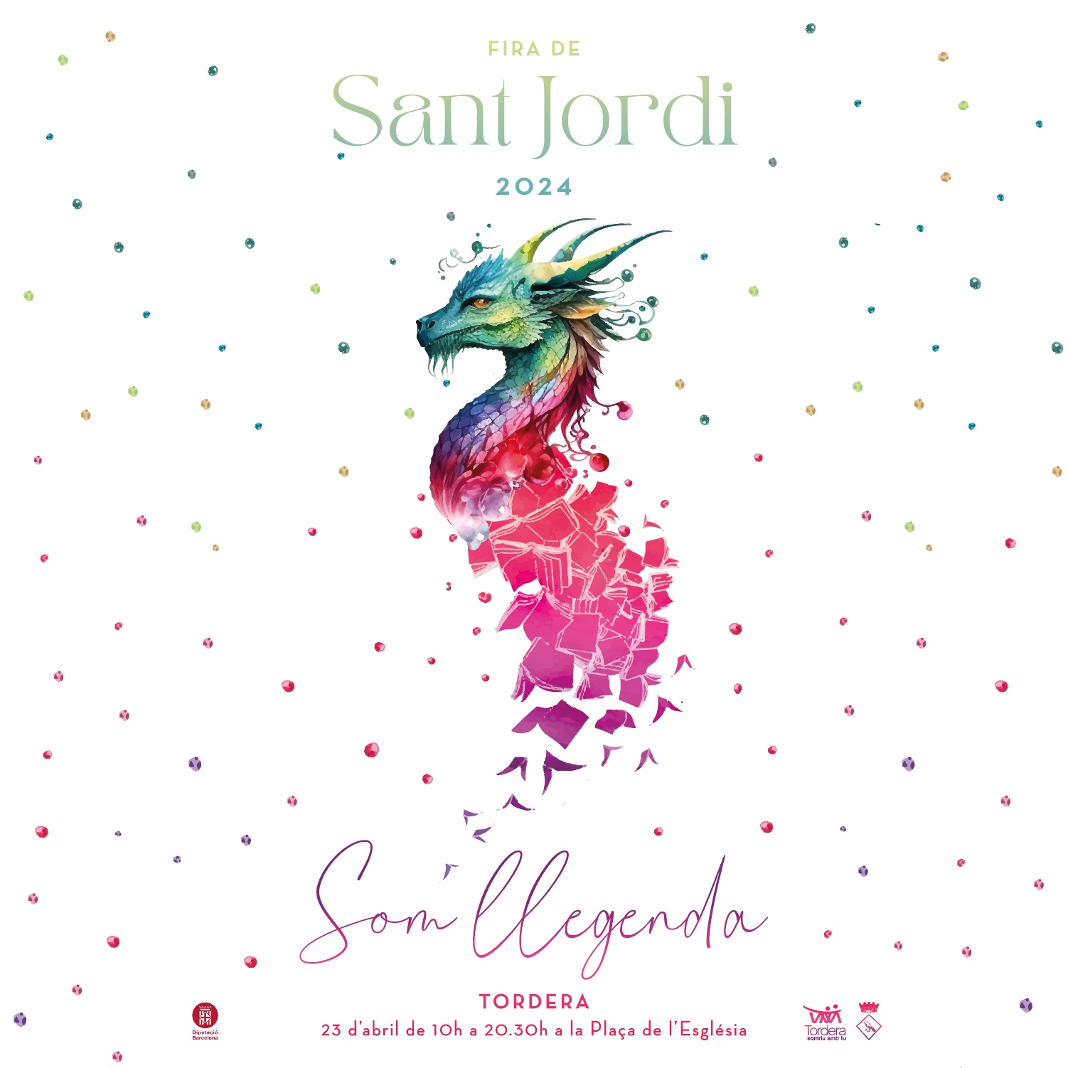 Obert el període per presentar sol·licituds per participar a la Fira de Sant Jordi 2024