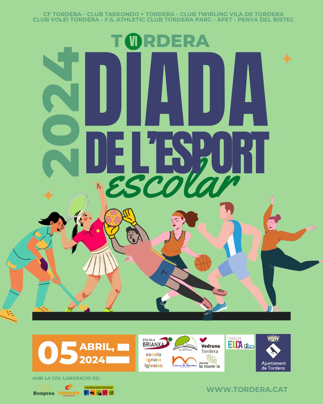 Les escoles de Tordera celebren la Diada de l'Esport