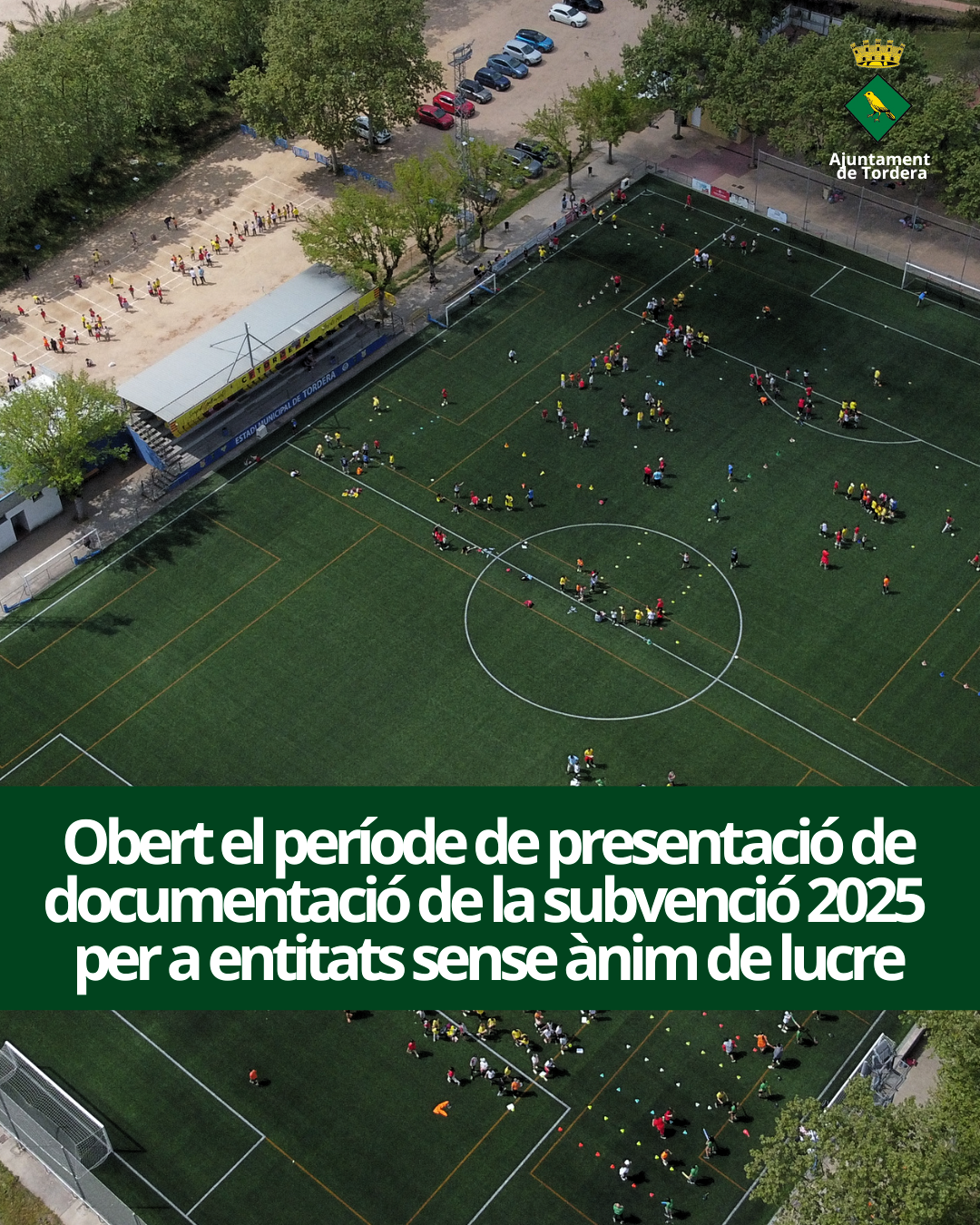 Aquest divendres 25 de juliol s'obre la convocatòria de subvencions adreçades a les entitats sense ànim de lucre de Tordera que realitzen activitats durant el 2025