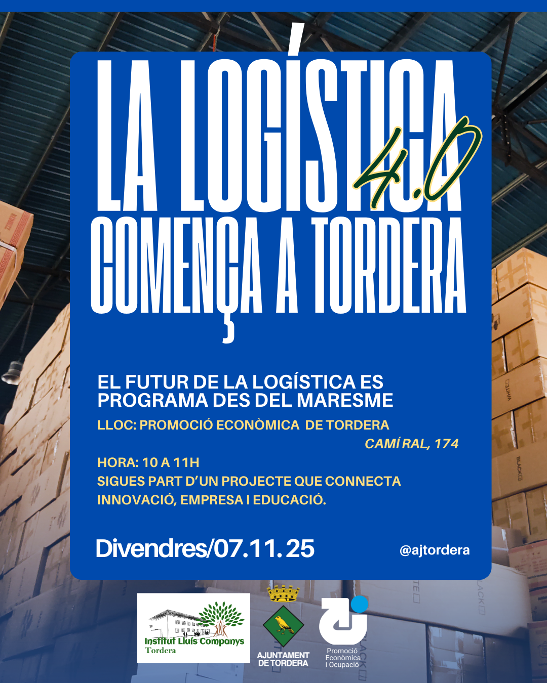LA LOGÍSTICA 4.0 COMENÇA A TORDERA