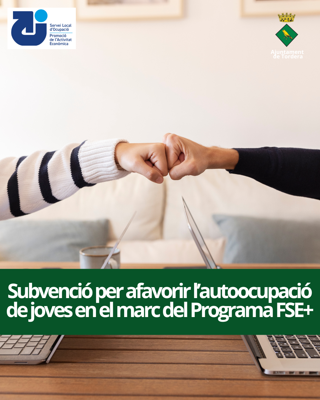Subvenció per afavorir l??autoocupació de joves en el marc del Programa FSE+
