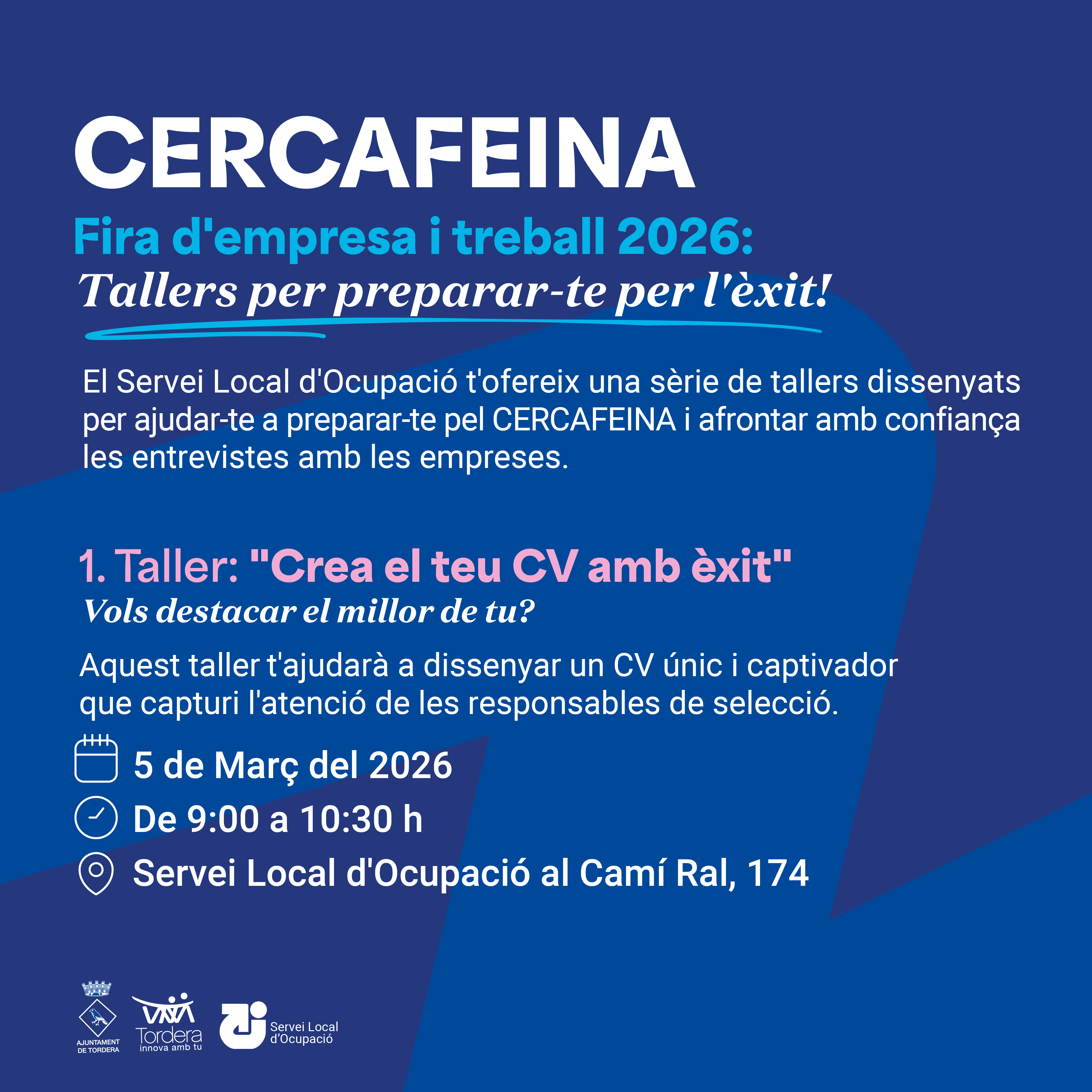 CURS Crea el teu CV amb &egrave;xit