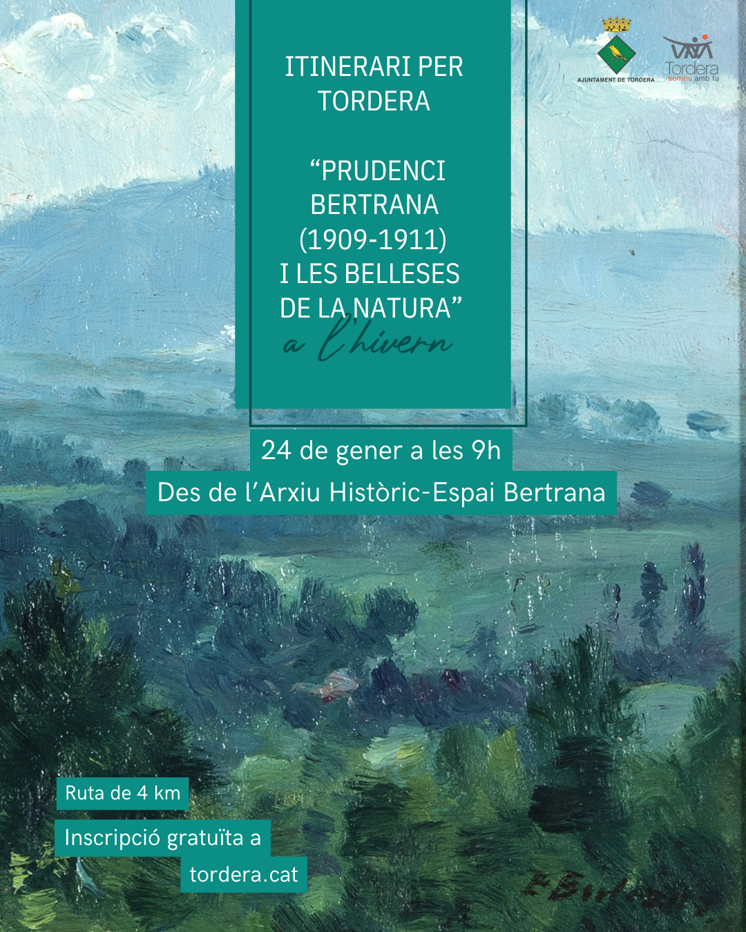 L'Ajuntament de Tordera estrena uns itineraris pel municipi sobre l'escriptor torderenc Prudenci Bertrana (Places exhaurides)