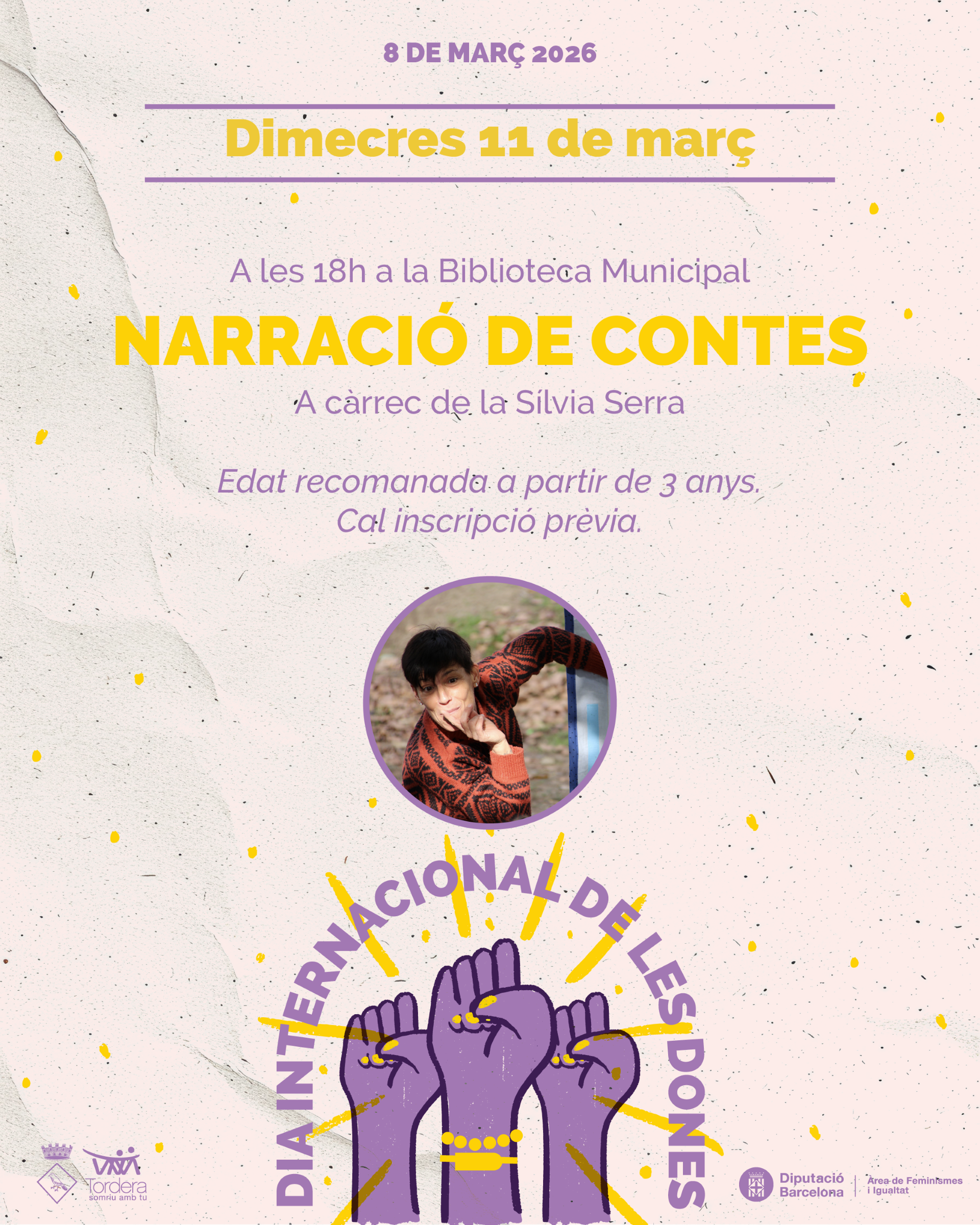 NARRACI&Oacute; DE CONTES 8MTordera a c&agrave;rrec de la S&iacute;lvia Serra
