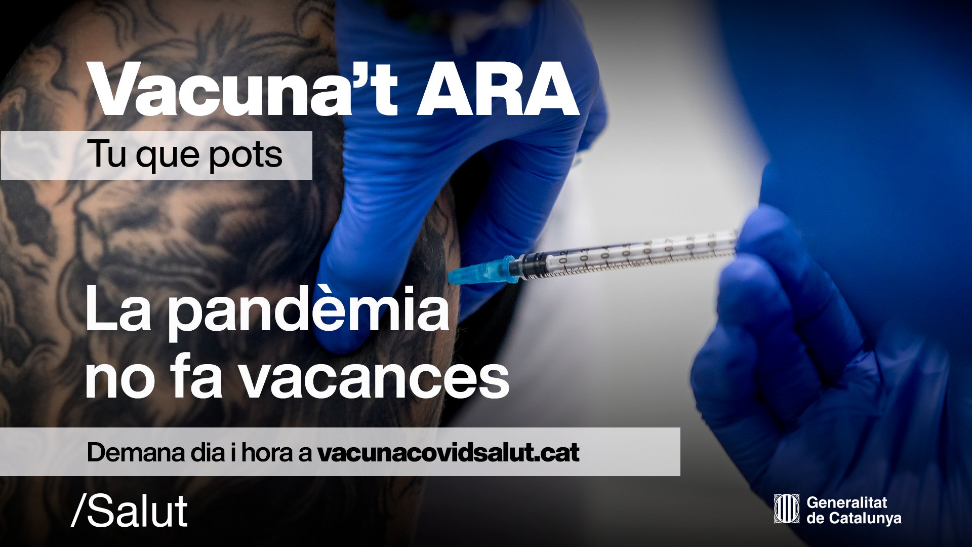 Salut fa una crida als 170.000 residents a la Regió Sanitària de Girona que encara estan pendents de vacunar