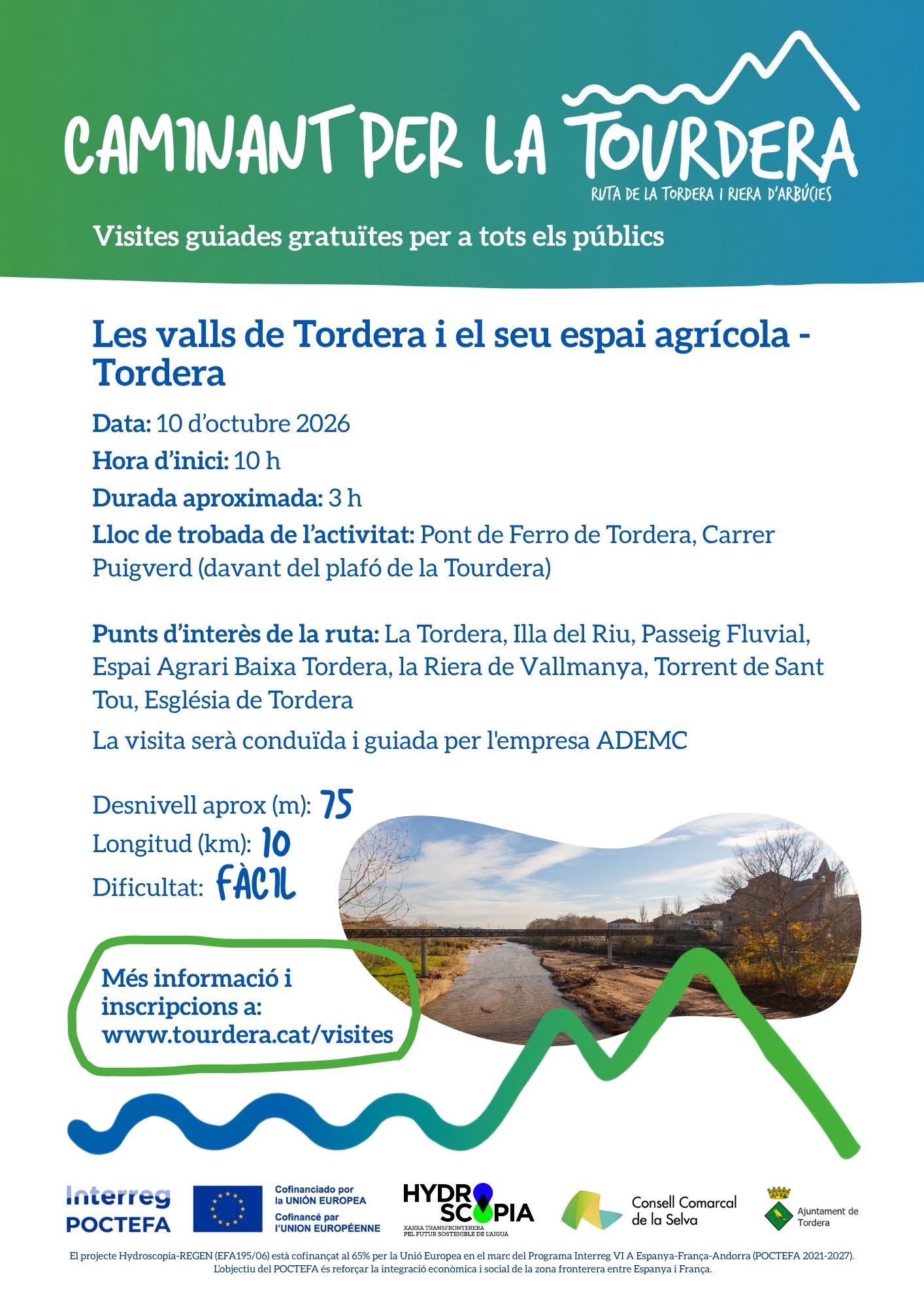 VISITA GUIADA Caminant per la Tourdera