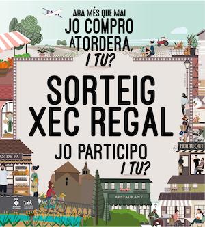 Participa al sorteig de 150 vals regals de 50 € per gastar a les botigues de Tordera